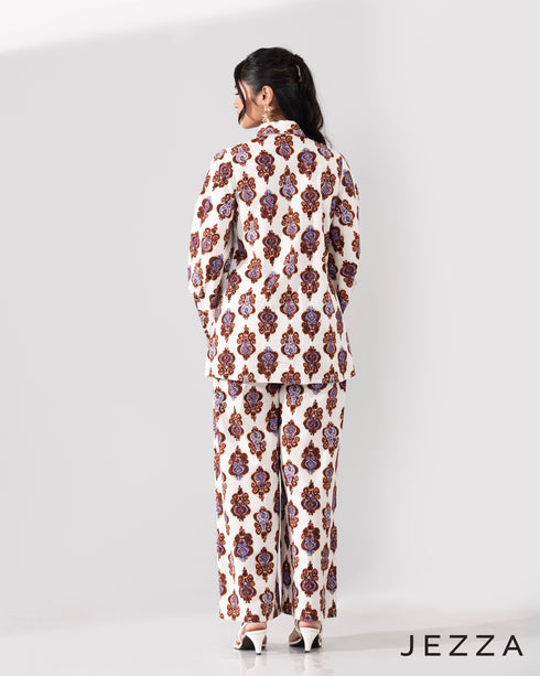 Everyday Polished: Polycotton Top & Pant Set 67511 & 6752